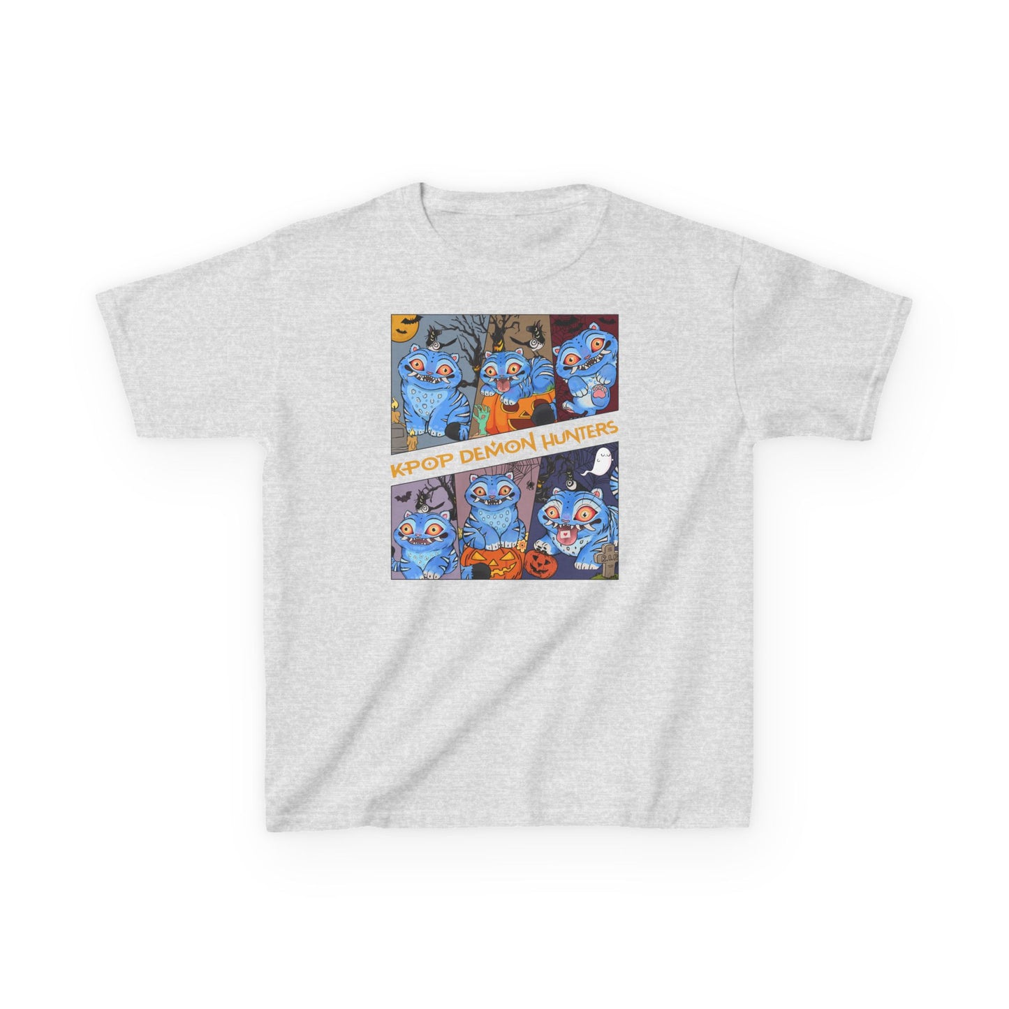 K-Pop Demon Hunters Halloween Kids Tee