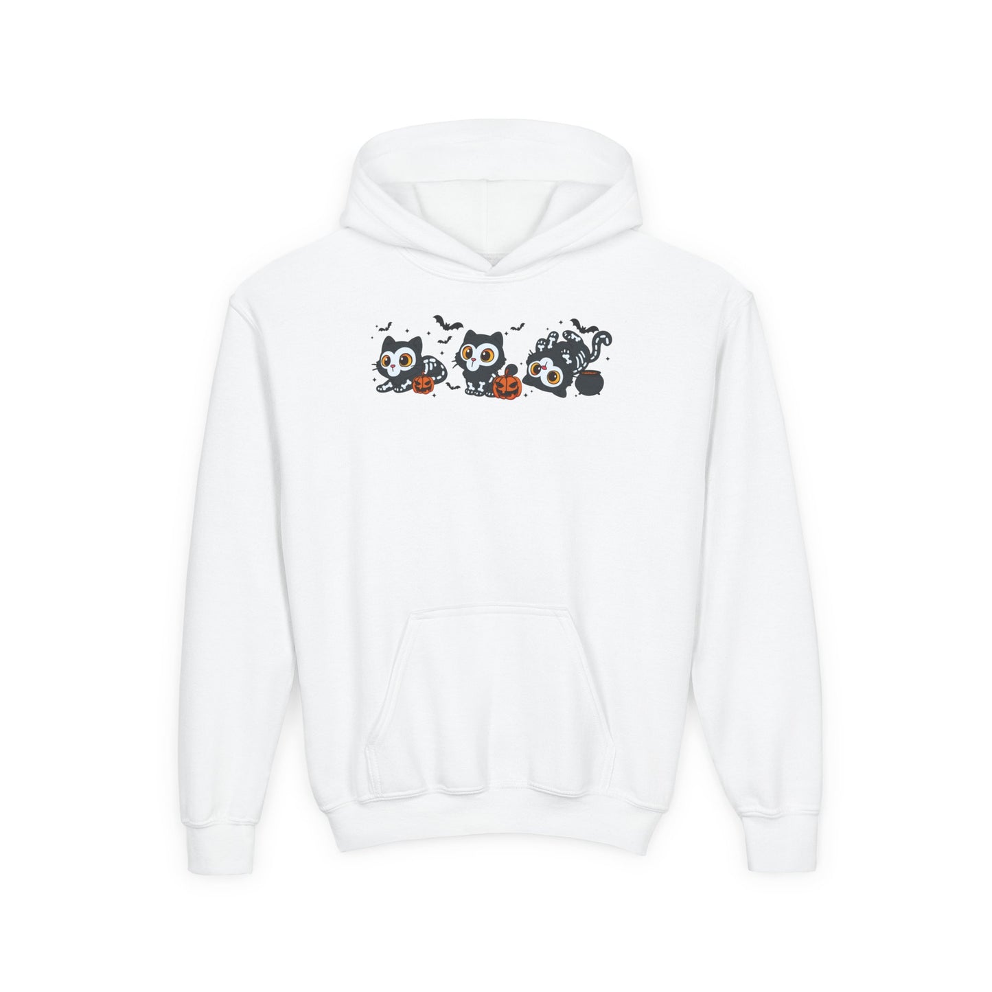 K-Pop Baby Derpy Skeleton Youth Hoodie