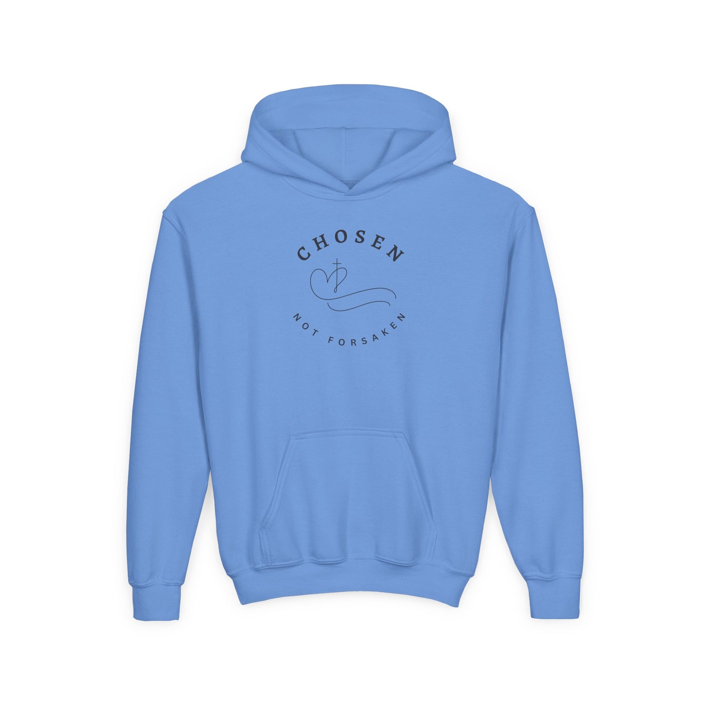 Chosen, Not Forsaken Youth Hooded Sweatshirt