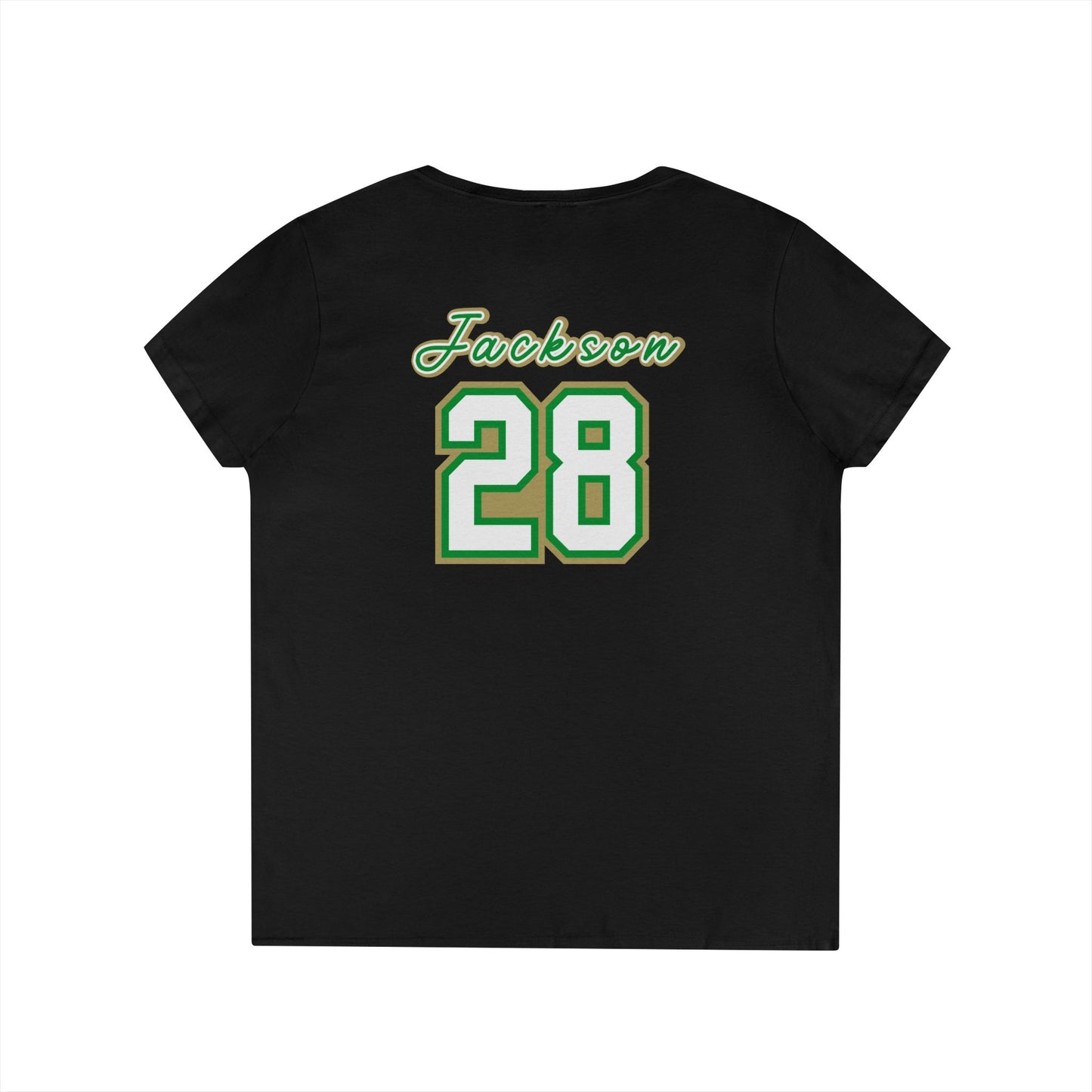 Buford Personalized Name and Number V-Neck Tshirt