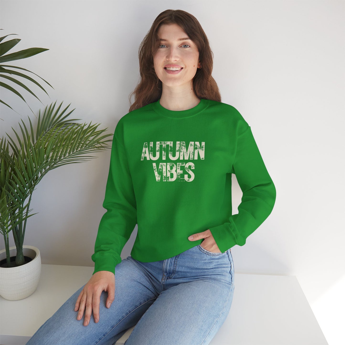 Unisex Autumn Vibes Crewneck Sweatshirt