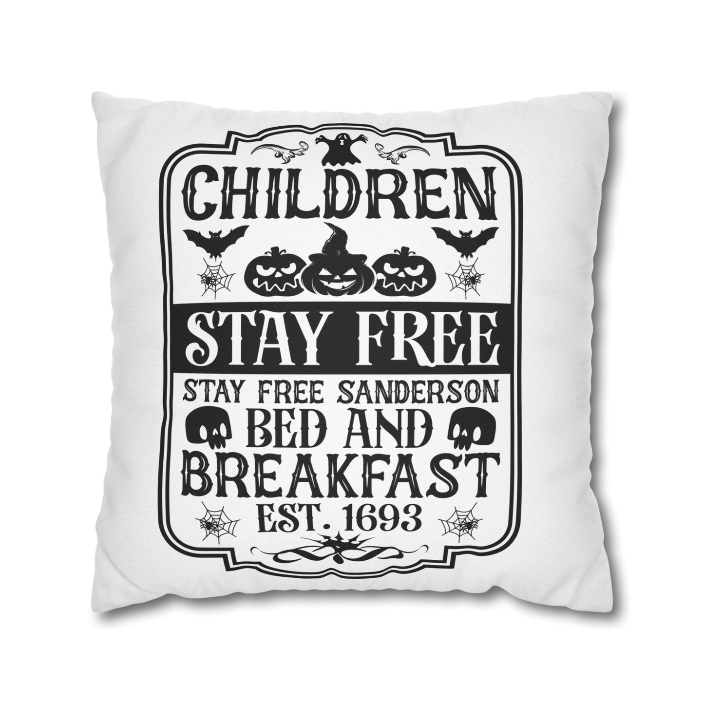 Double Sided Fall/Halloween Decorative Pillowcase