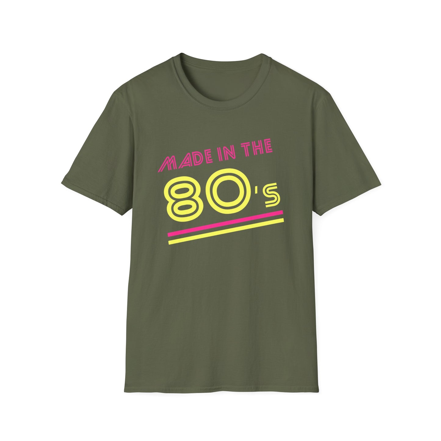 Made in the 80's Neon Unisex T-Shirt