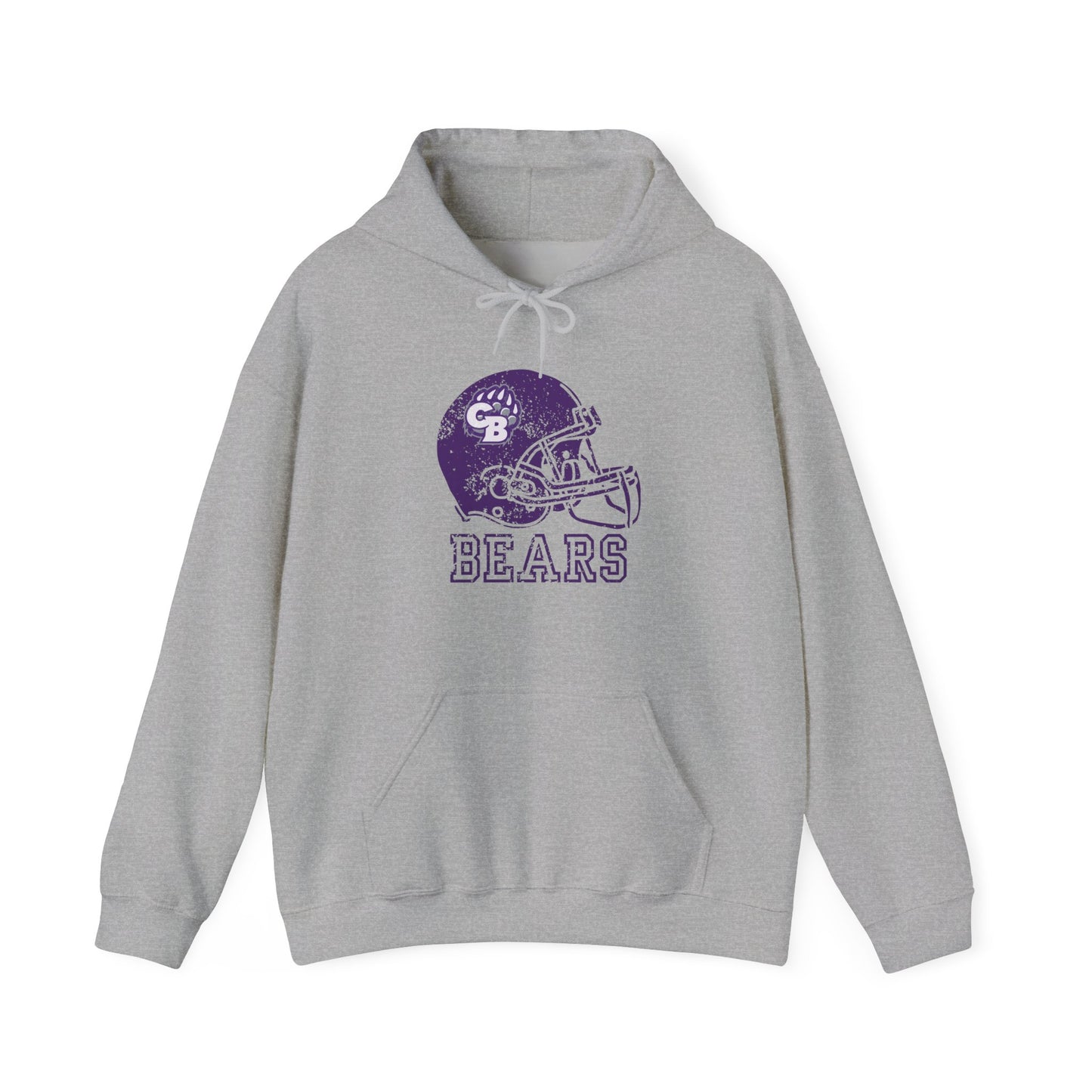 CB Bears Helmet Hoodie