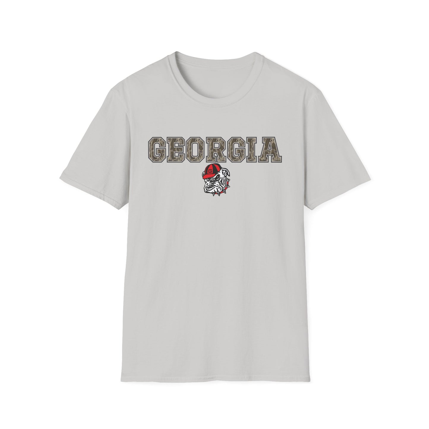 Camo Georgia Dog Unisex T-Shirt