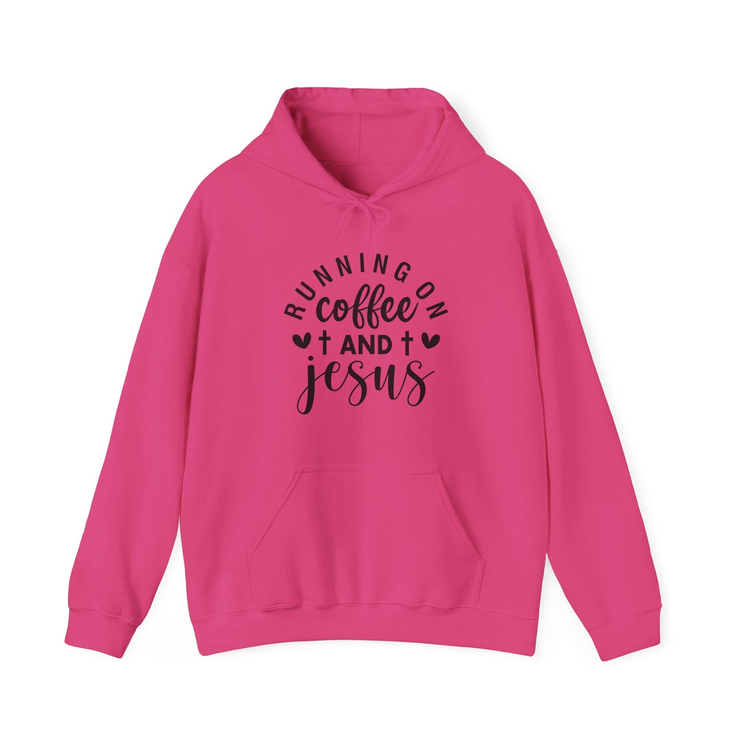 Running on Coffee and Jesus Hoodie