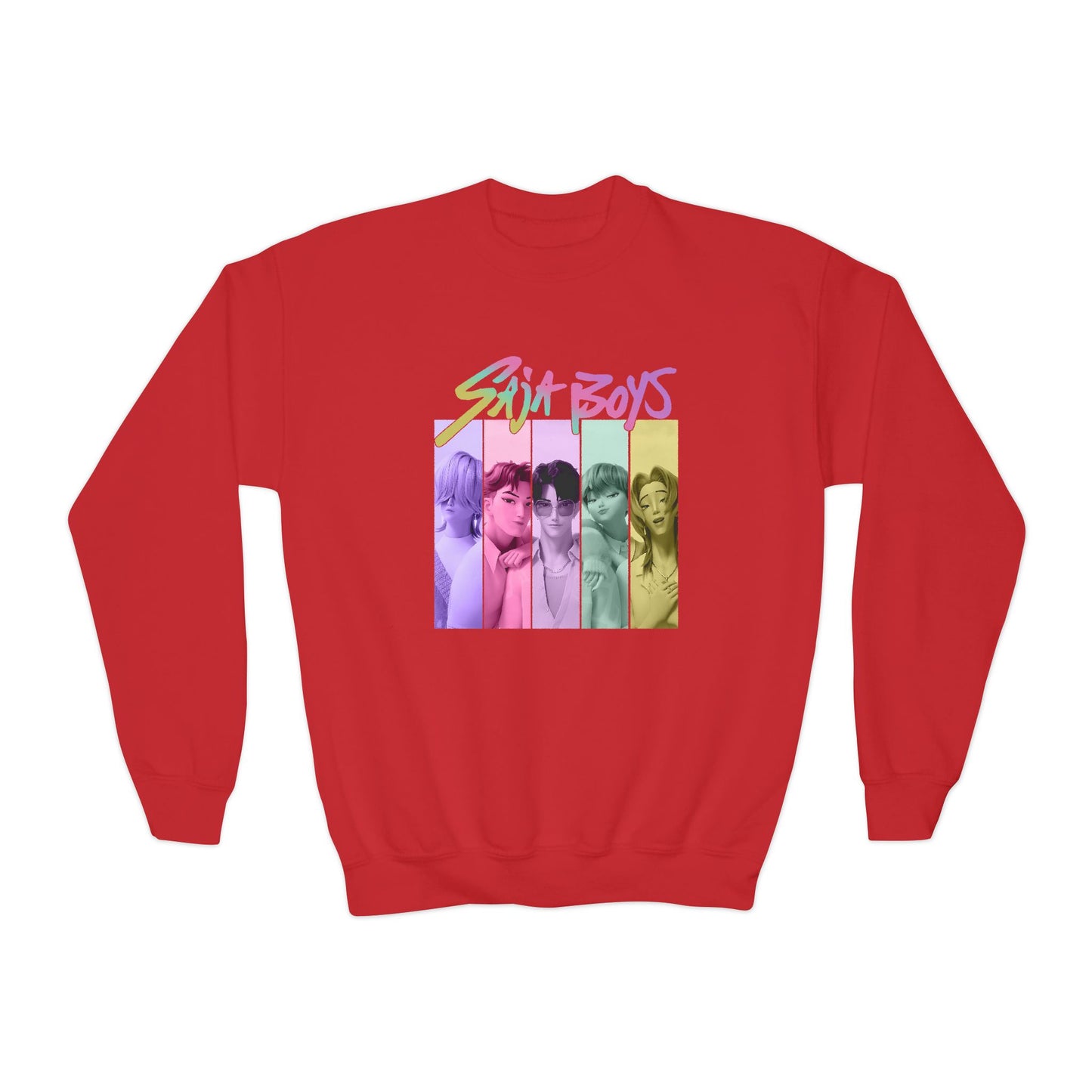 K-Pop Saja Boys Youth Crewneck Sweatshirt