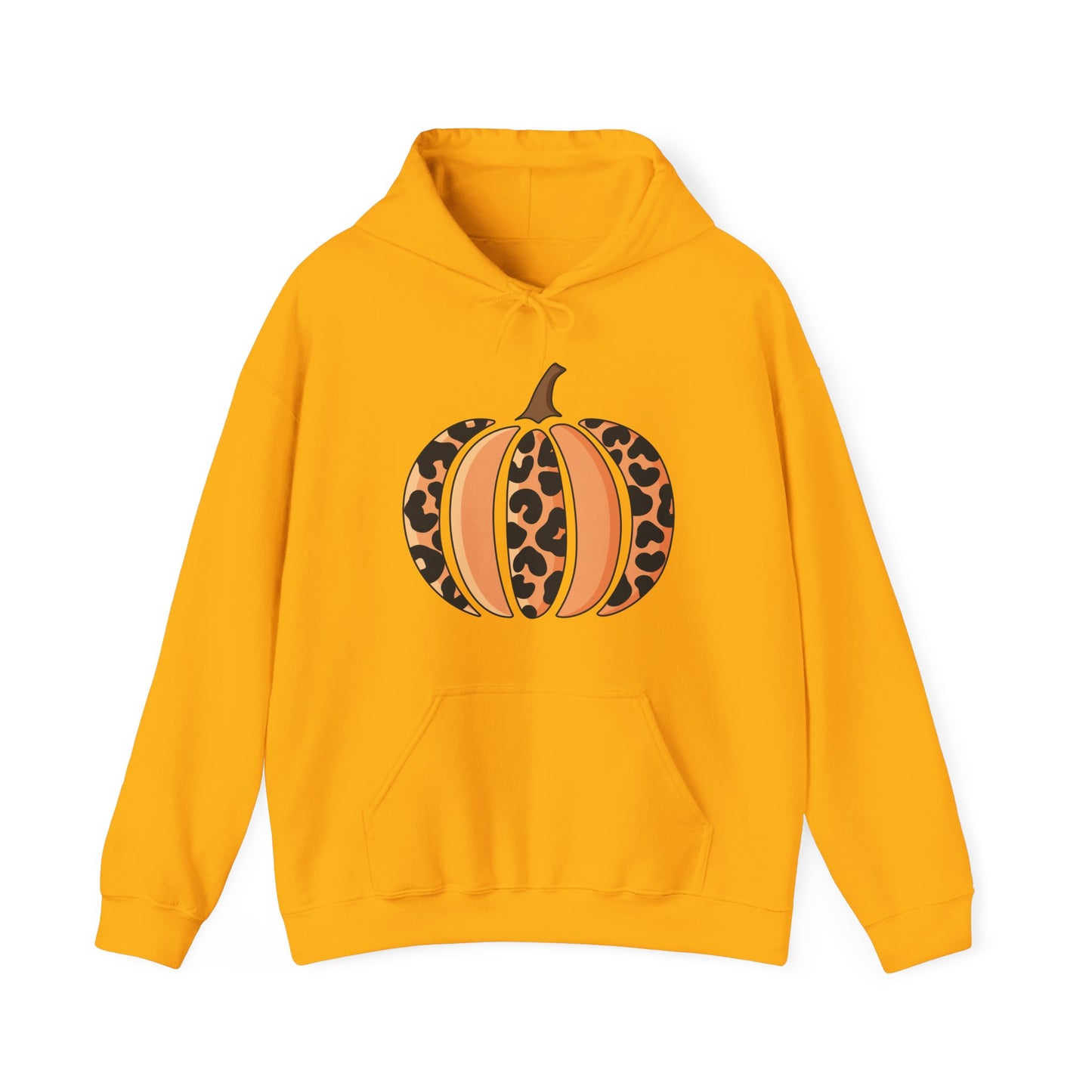 Leopard Print Pumpkin Hoodie