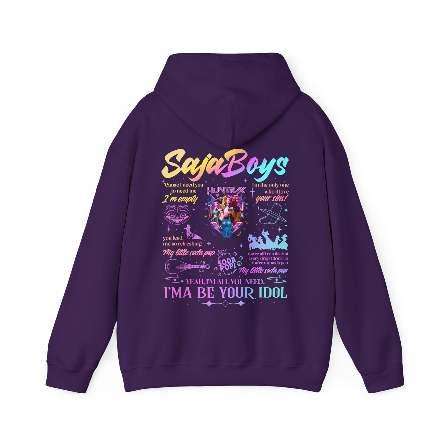 Kpop Demon Hunters Double Sided Hoodie