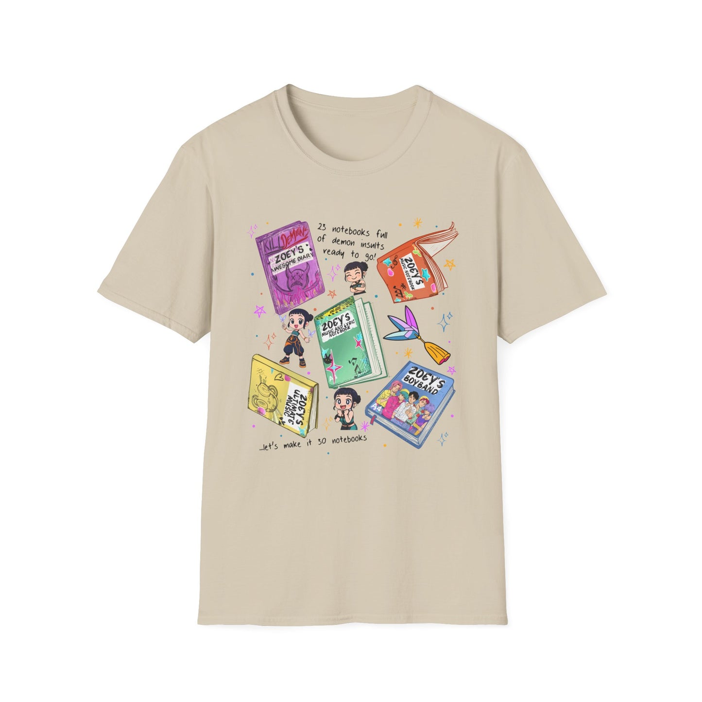K-Pop Zoe's Books T-Shirt