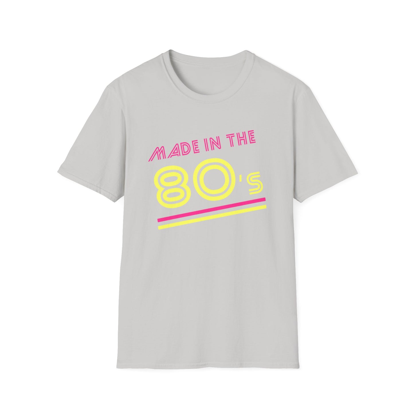 Made in the 80's Neon Unisex T-Shirt