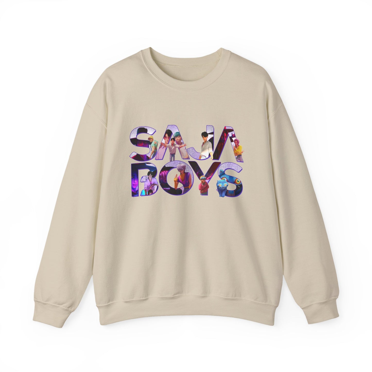 K-Pop SAJA BOYS Words Crewneck Sweatshirt