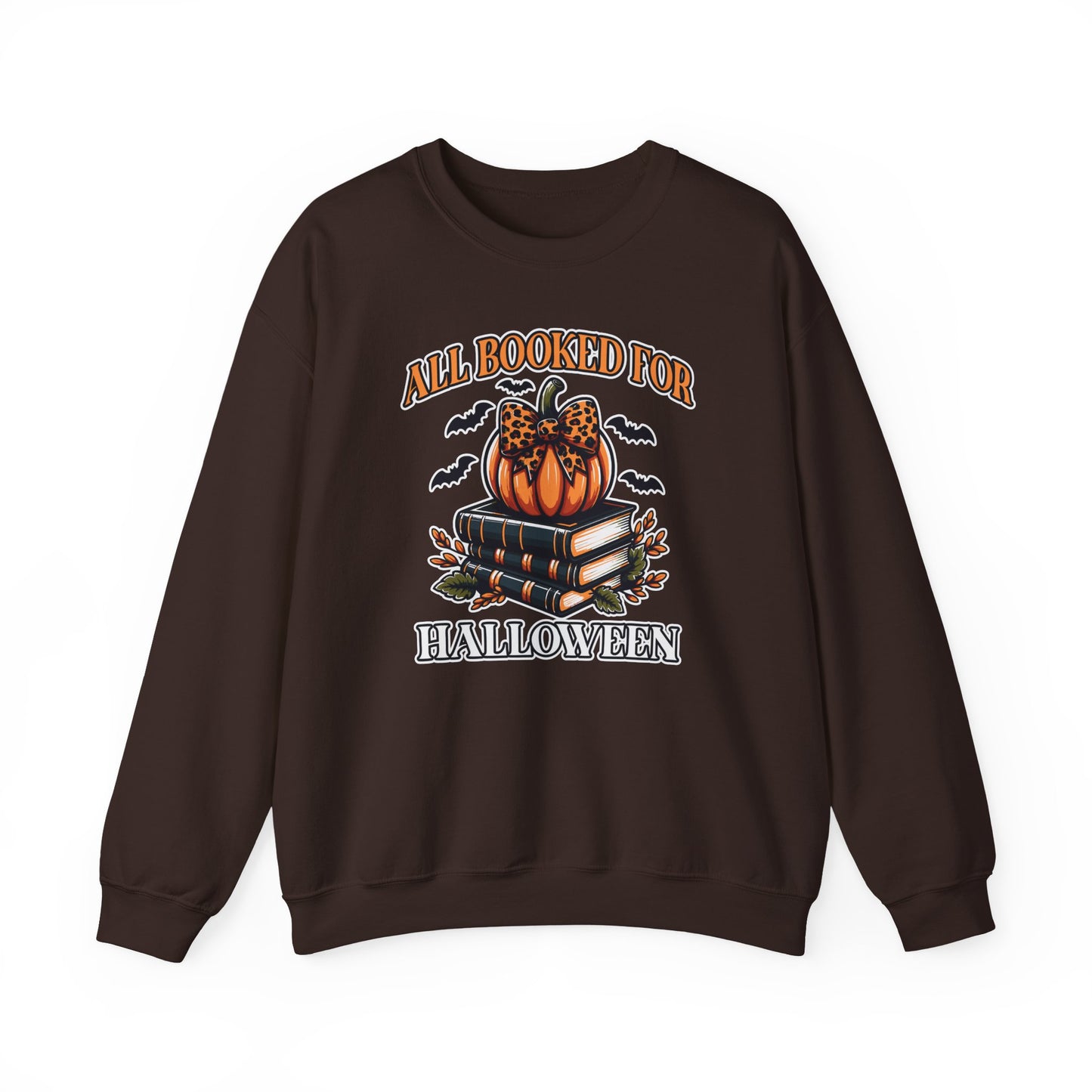 All Booked For Halloween Crewneck Sweatshirt