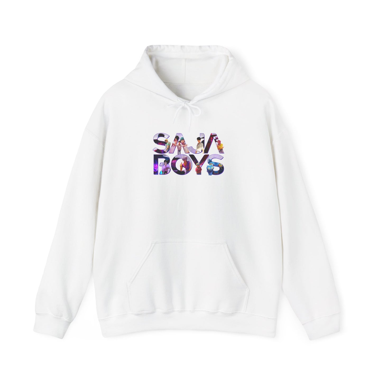 K-Pop Saja Boys Words Hooded Sweatshirt