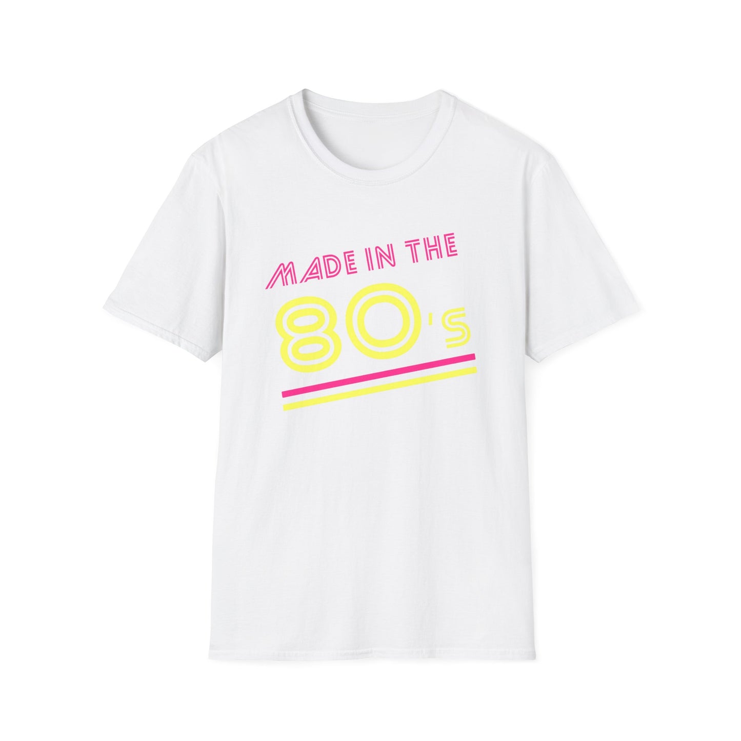 Made in the 80's Neon Unisex T-Shirt