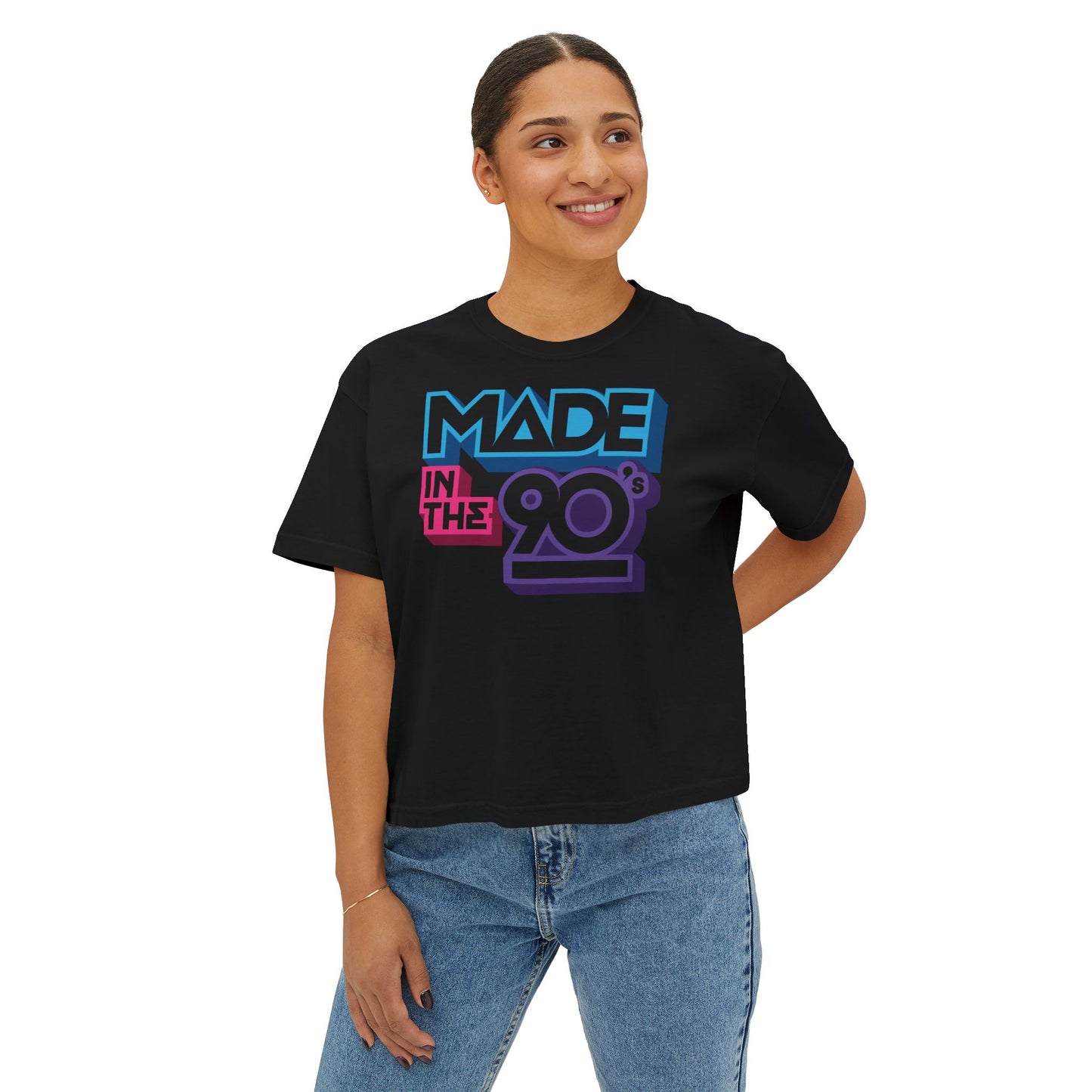 Made in the 90s Women's Boxy Tee