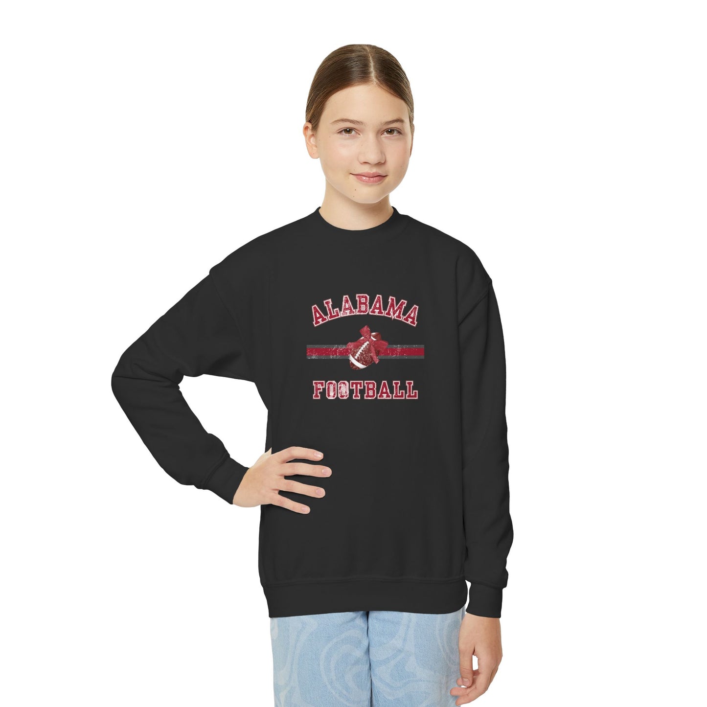 Alabama Football Youth Crewneck Sweatshirt