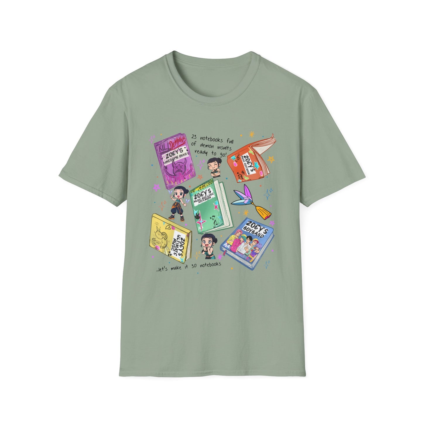 K-Pop Zoe's Books T-Shirt
