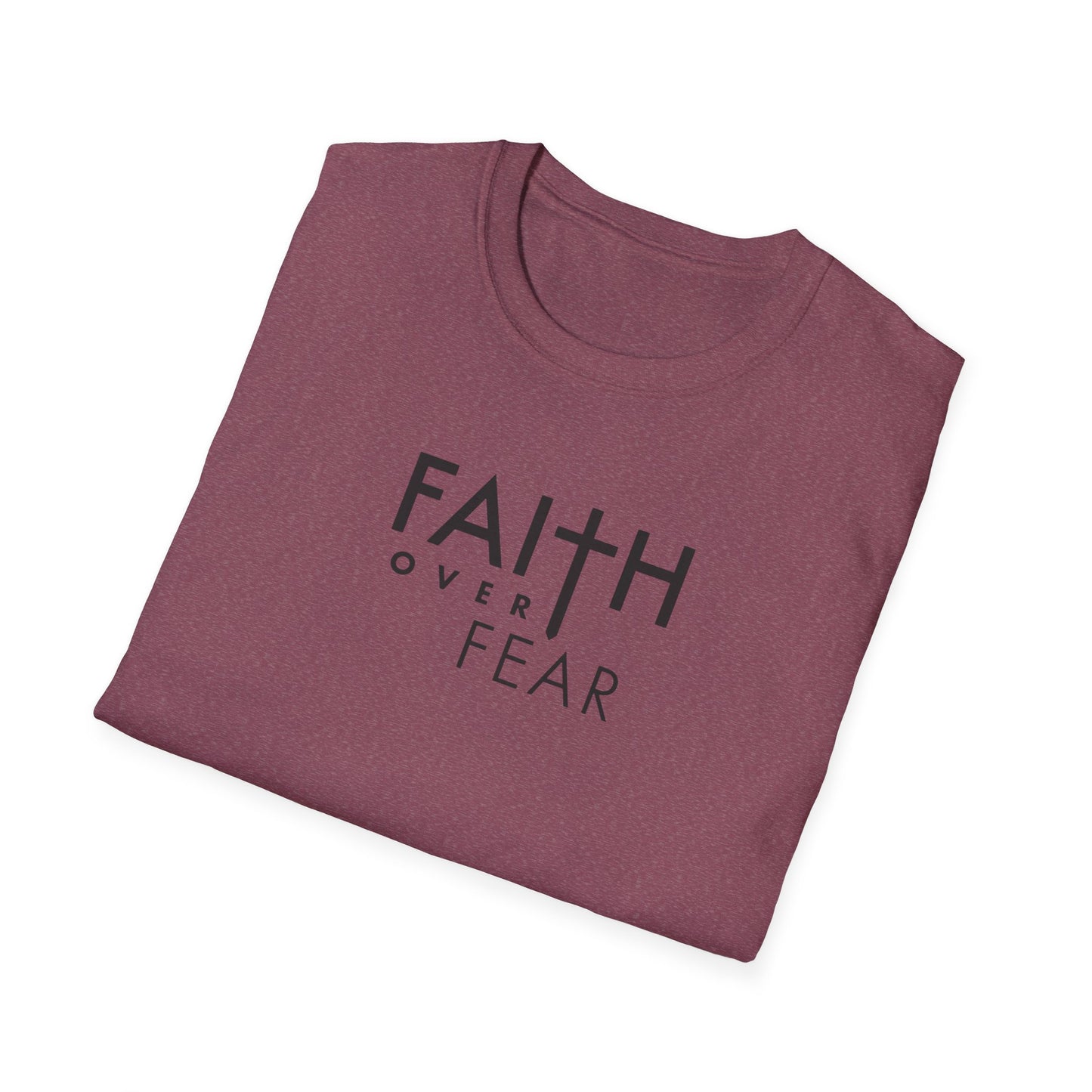 Faith Over Fear Unisex Softstyle T-Shirt