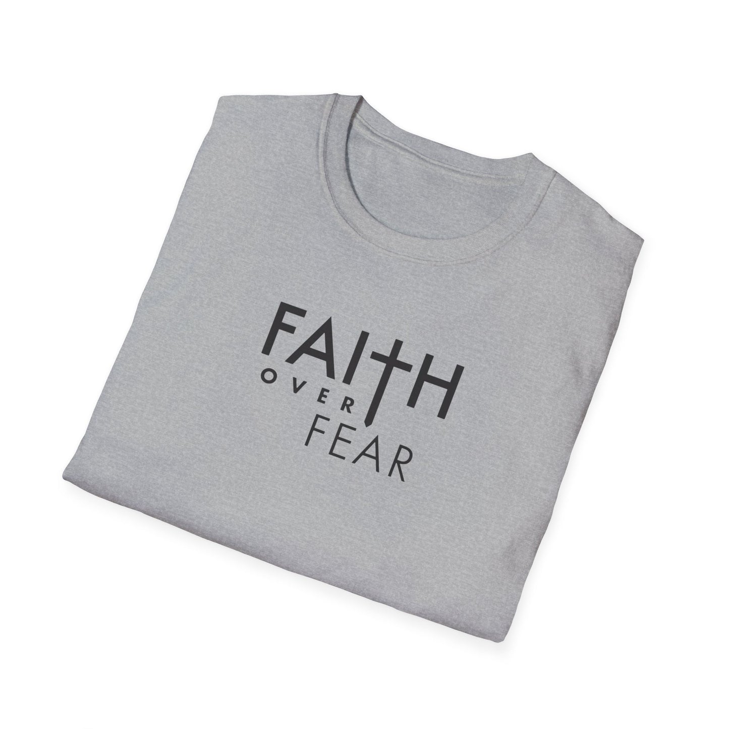 Faith Over Fear Unisex Softstyle T-Shirt