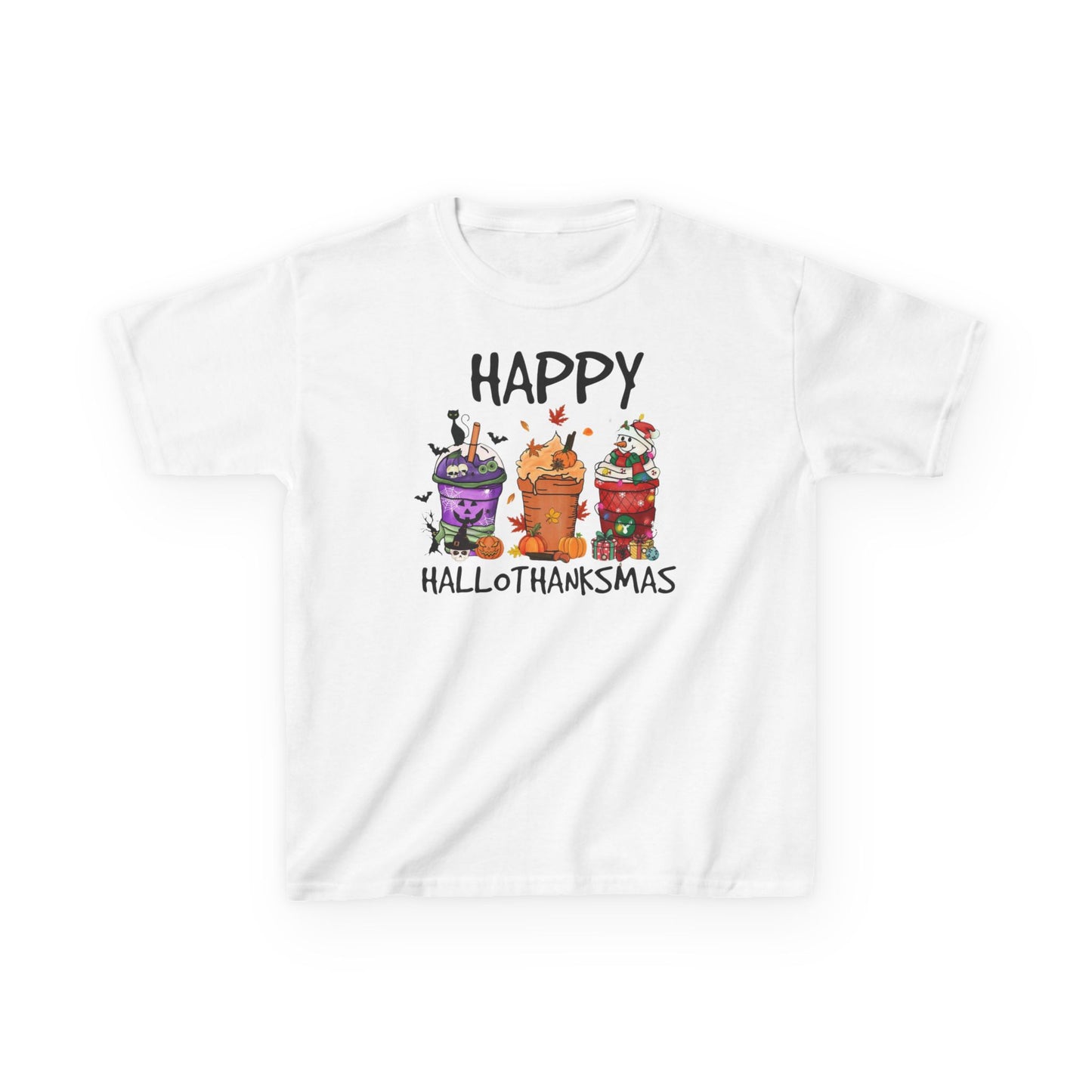 Happy Hallothanksmas Kids Tee