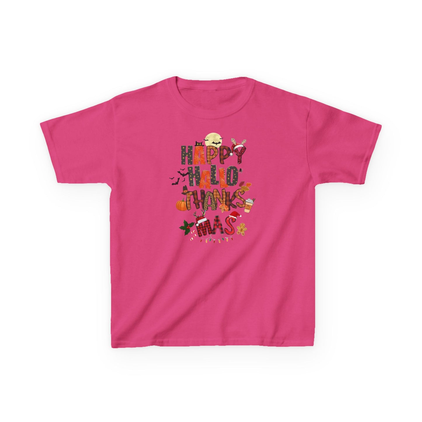 Happy Hallothanksmas Kids Tee