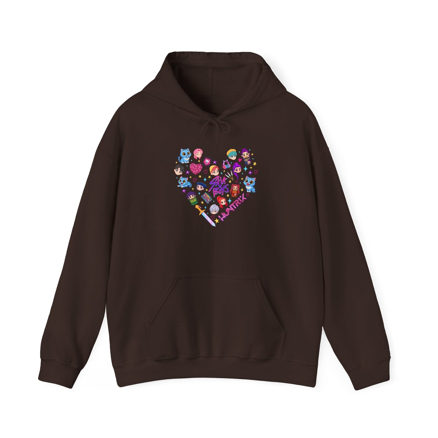 Kpop Character Heart Unisex Hoodie