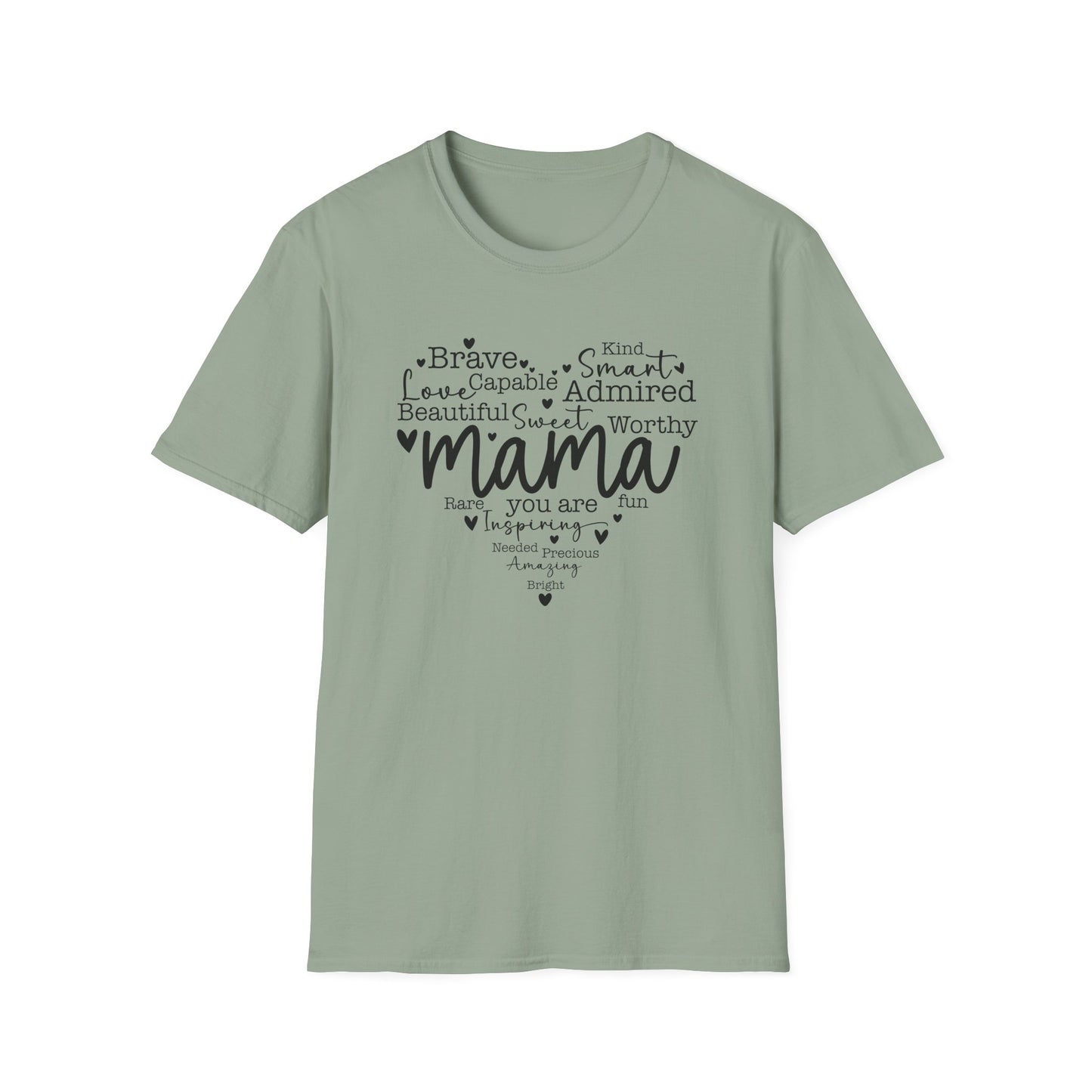 Mama Love Heart T-Shirt