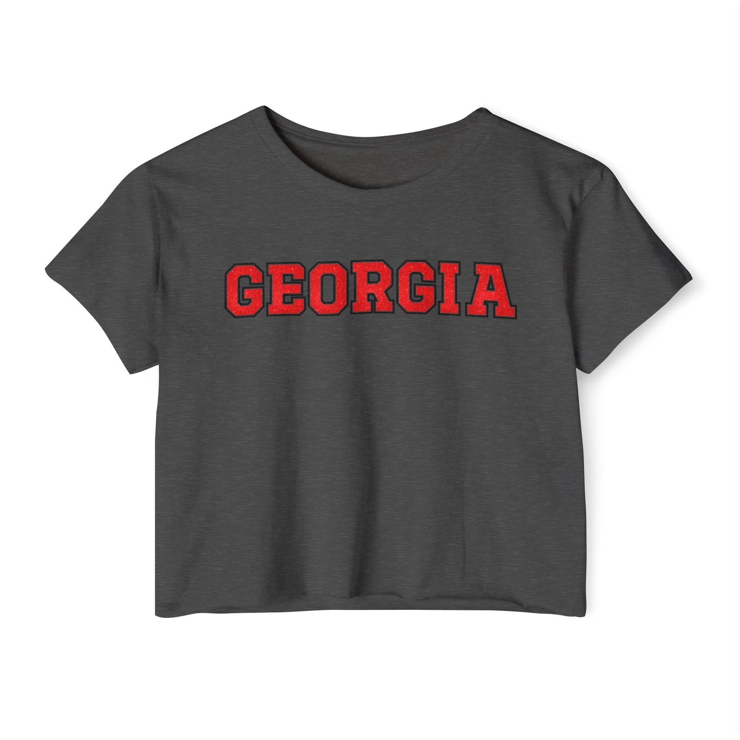 Glittery Georgia Crop Top