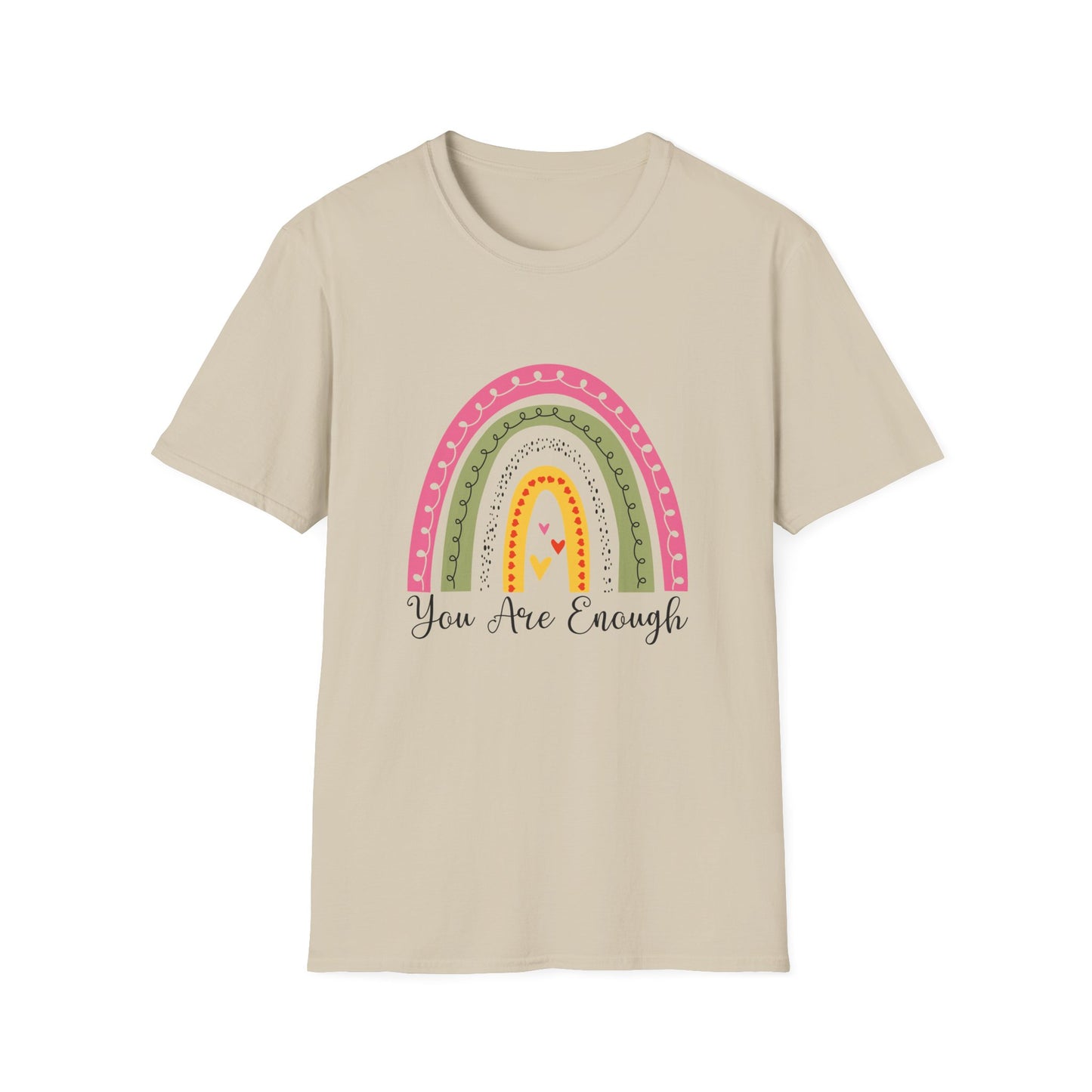 You Are Enough Rainbow T-Shirt
