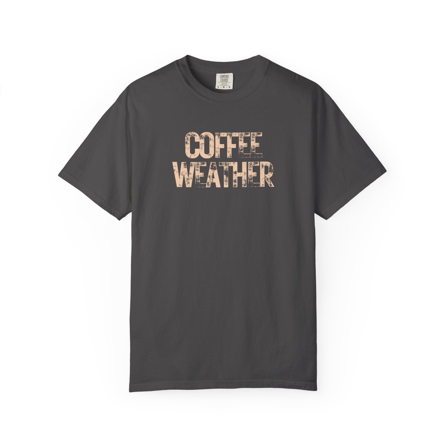 Coffee Weather Unisex Comfort Colors T-Shirt