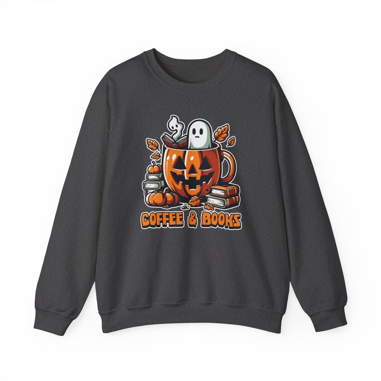 Halloween Coffee & Books Sweatshirt