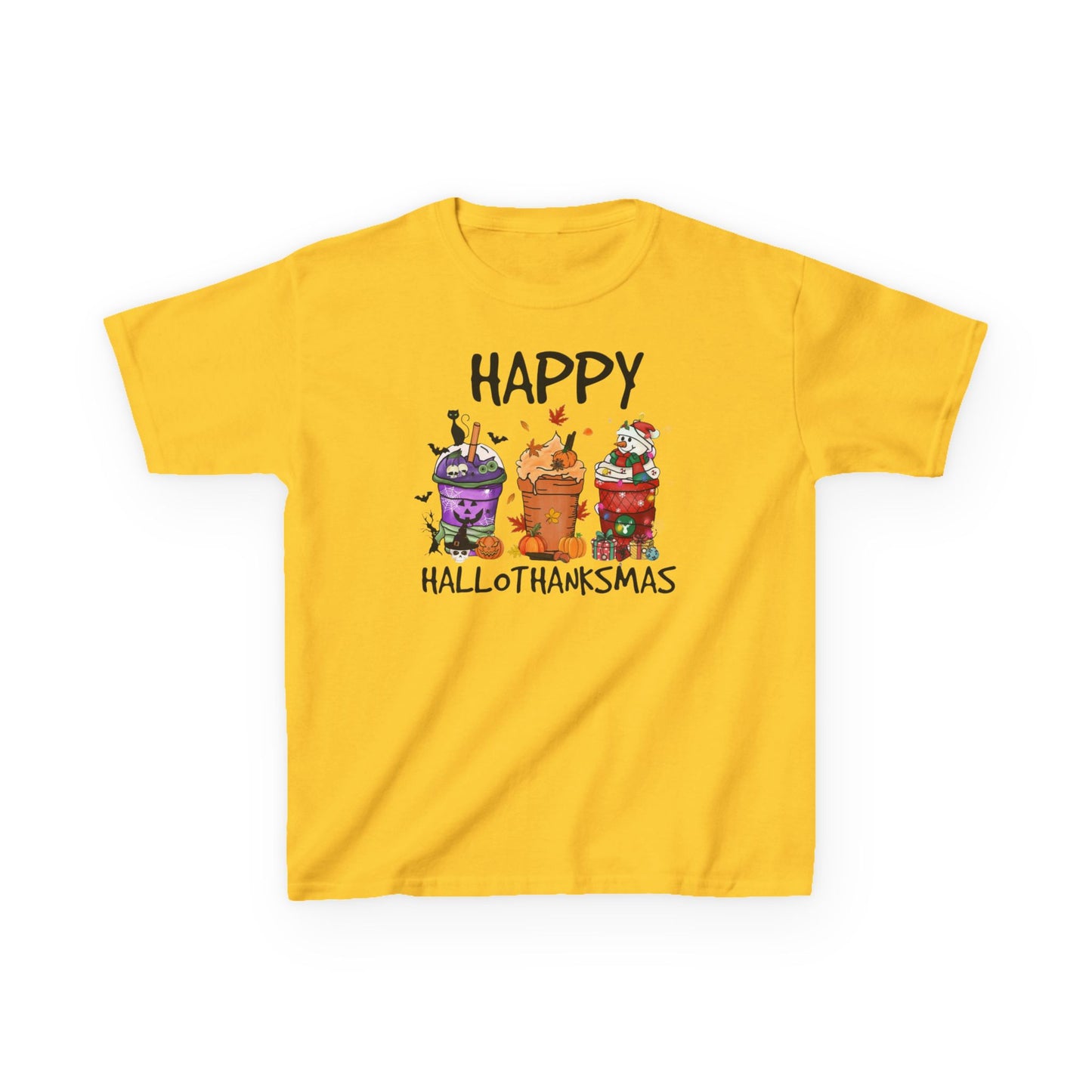 Happy Hallothanksmas Kids Tee