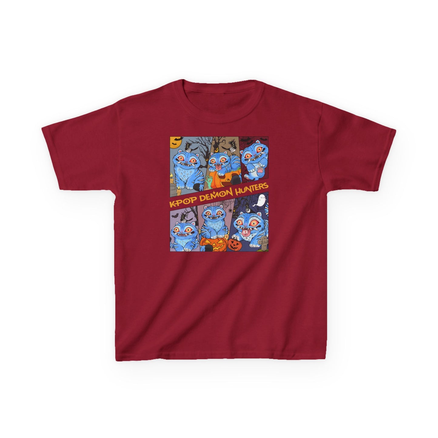 K-Pop Demon Hunters Halloween Kids Tee
