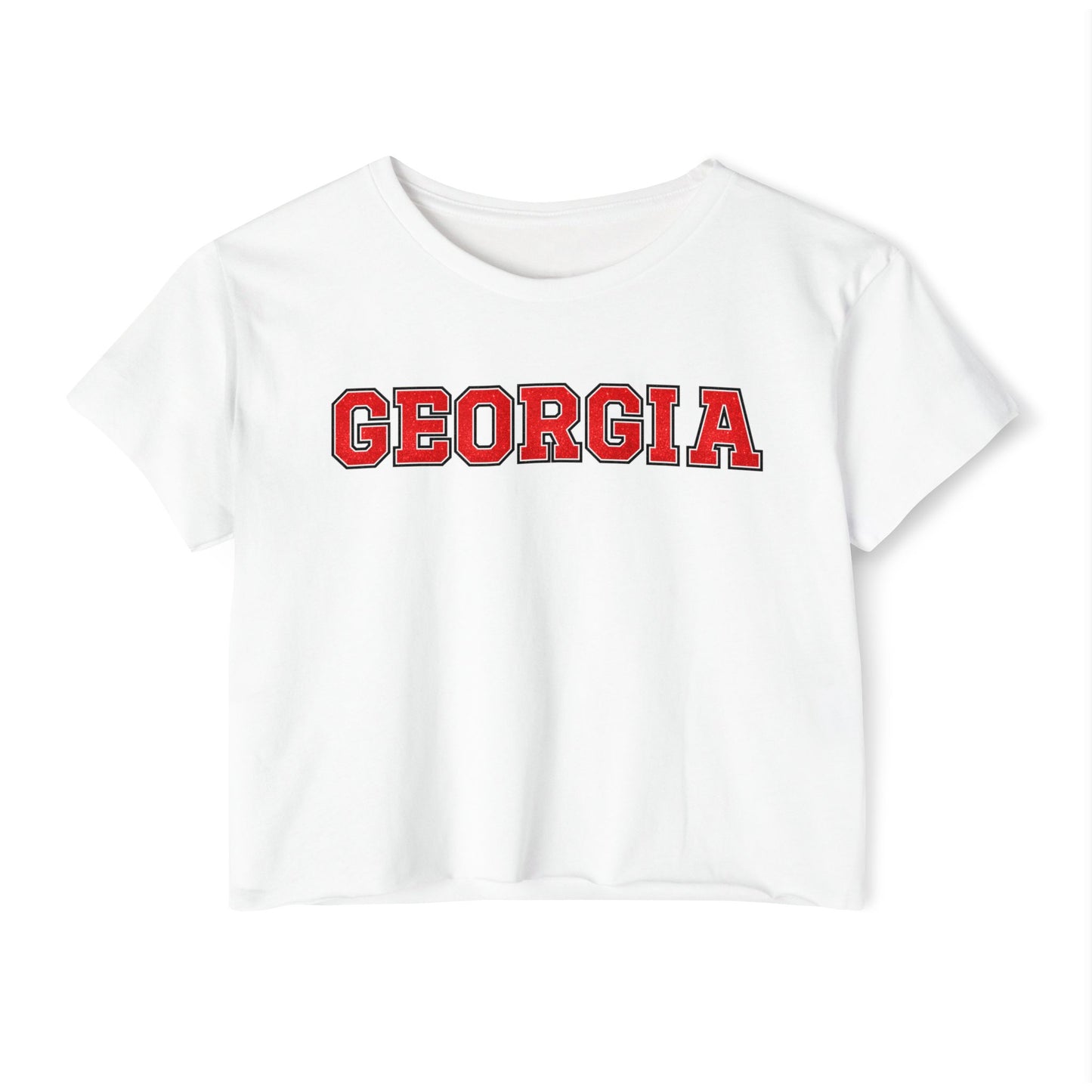 Glittery Georgia Crop Top
