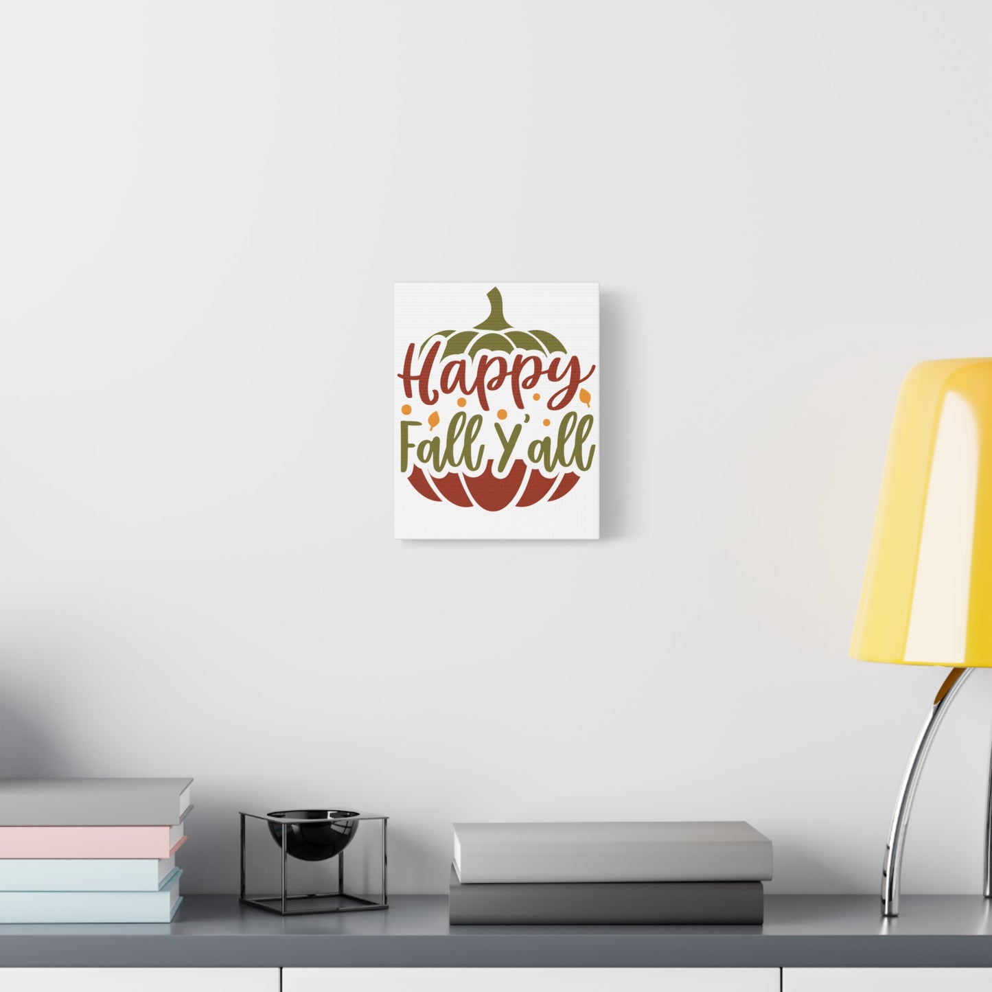 Happy Fall Y'all Canvas