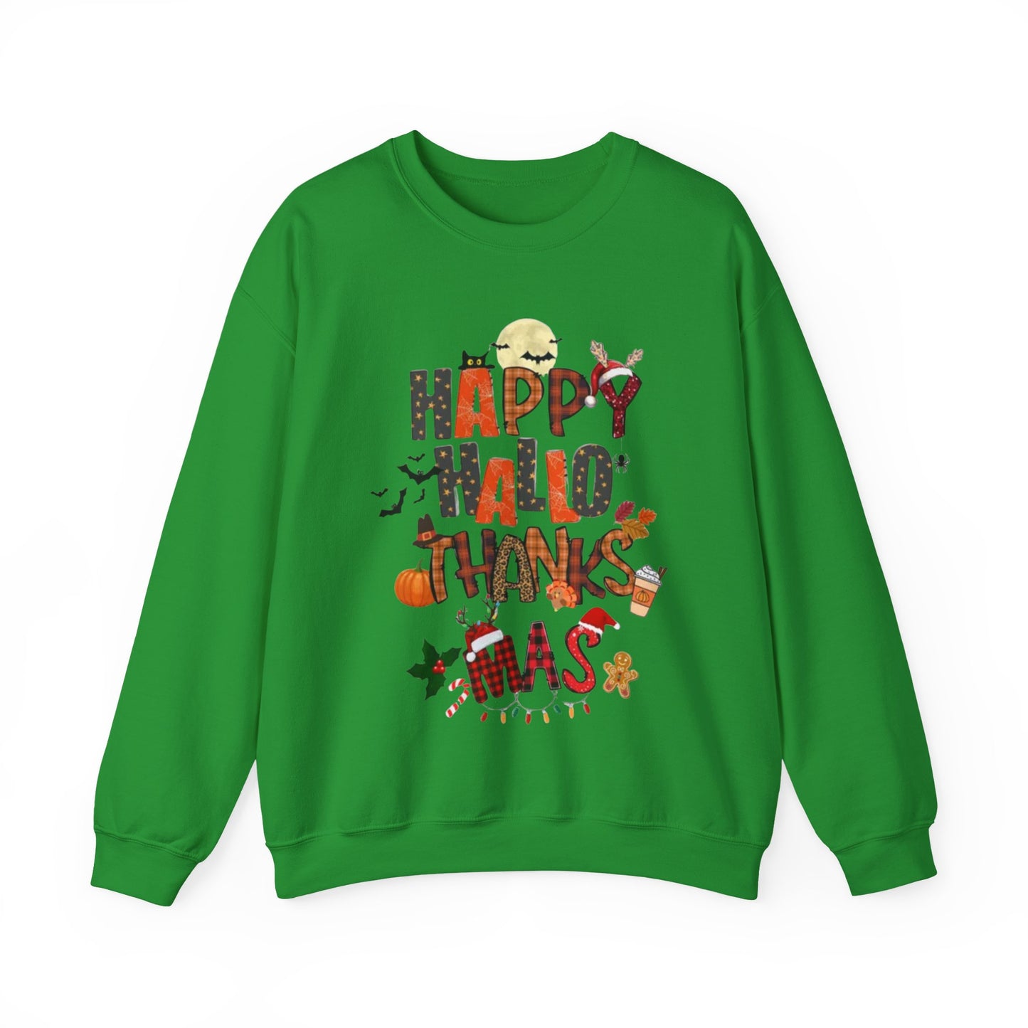 Happy Hallothanksmas Crewneck Sweatshirt