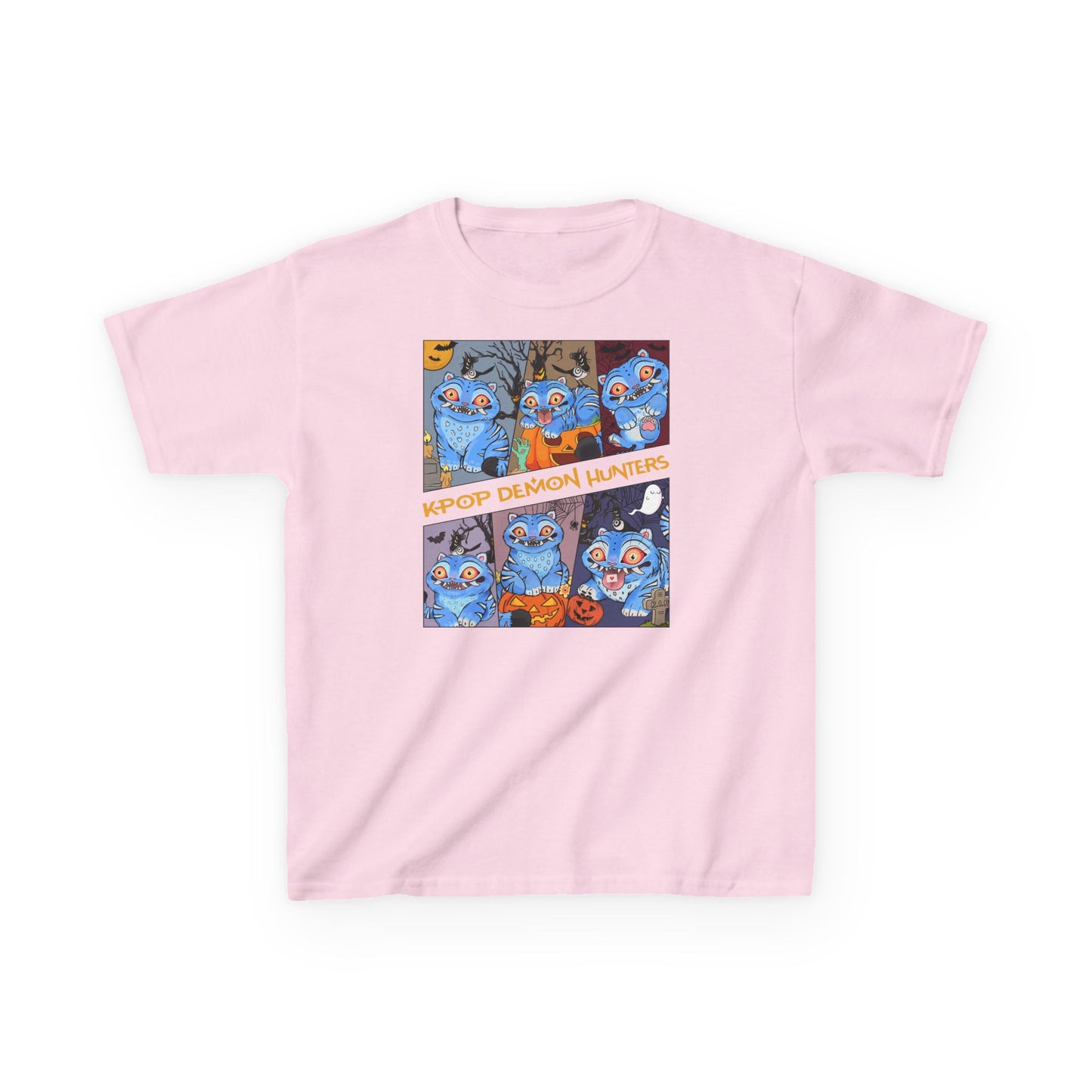 K-Pop Demon Hunters Halloween Kids Tee