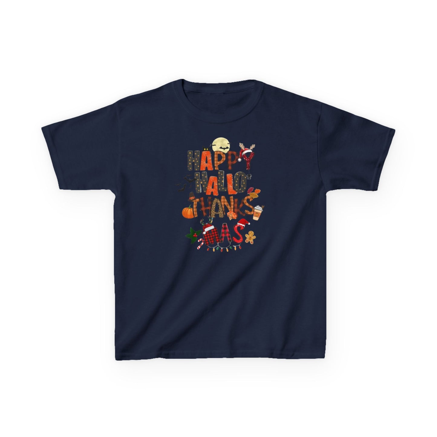 Happy Hallothanksmas Kids Tee
