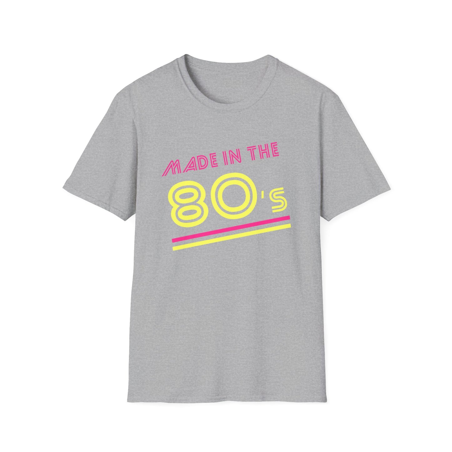 Made in the 80's Neon Unisex T-Shirt