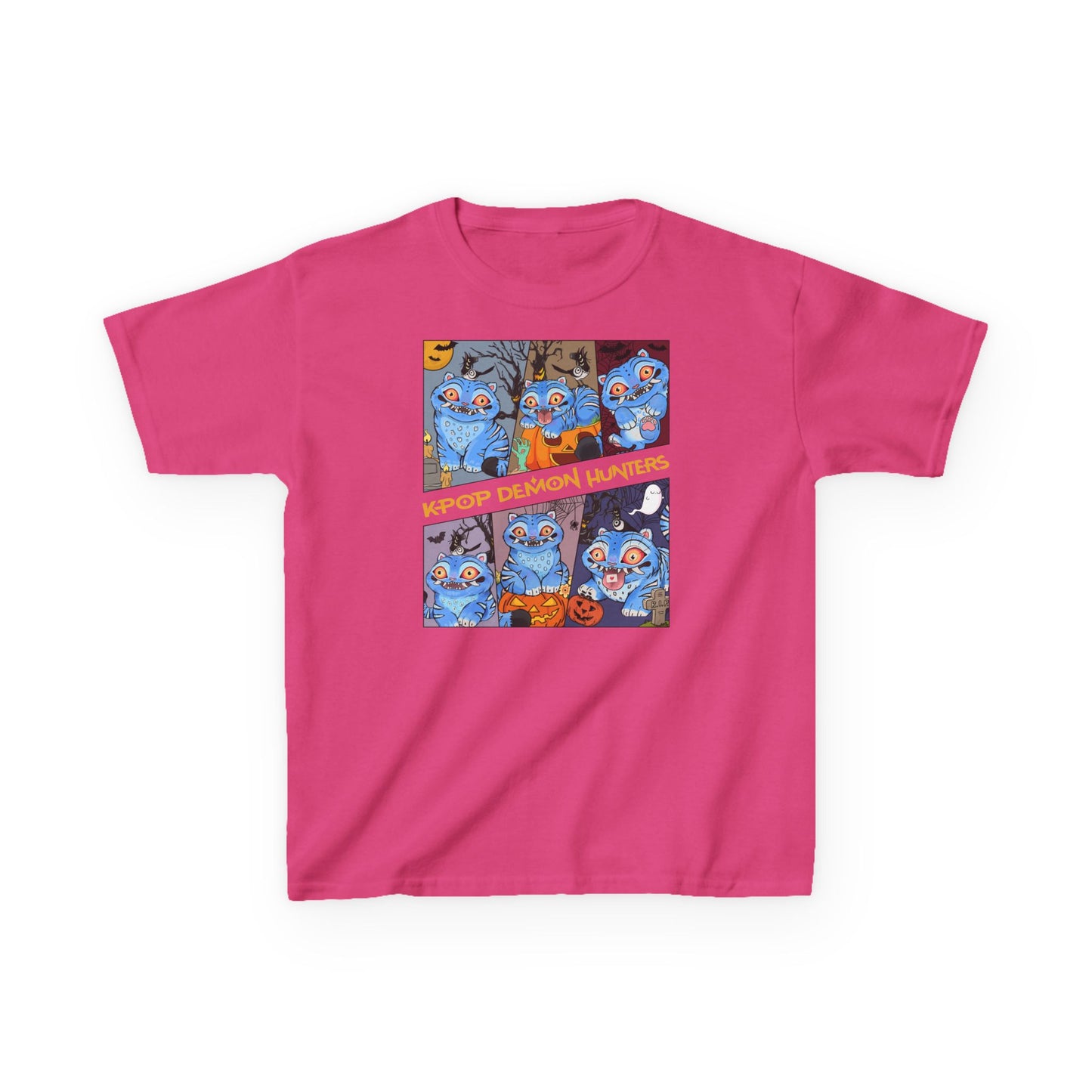 K-Pop Demon Hunters Halloween Kids Tee