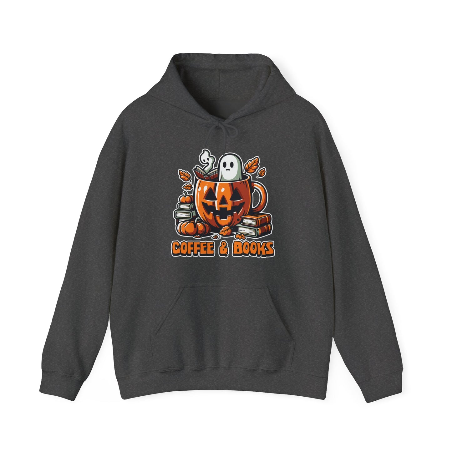 Coffee & Books Halloween Hoodie