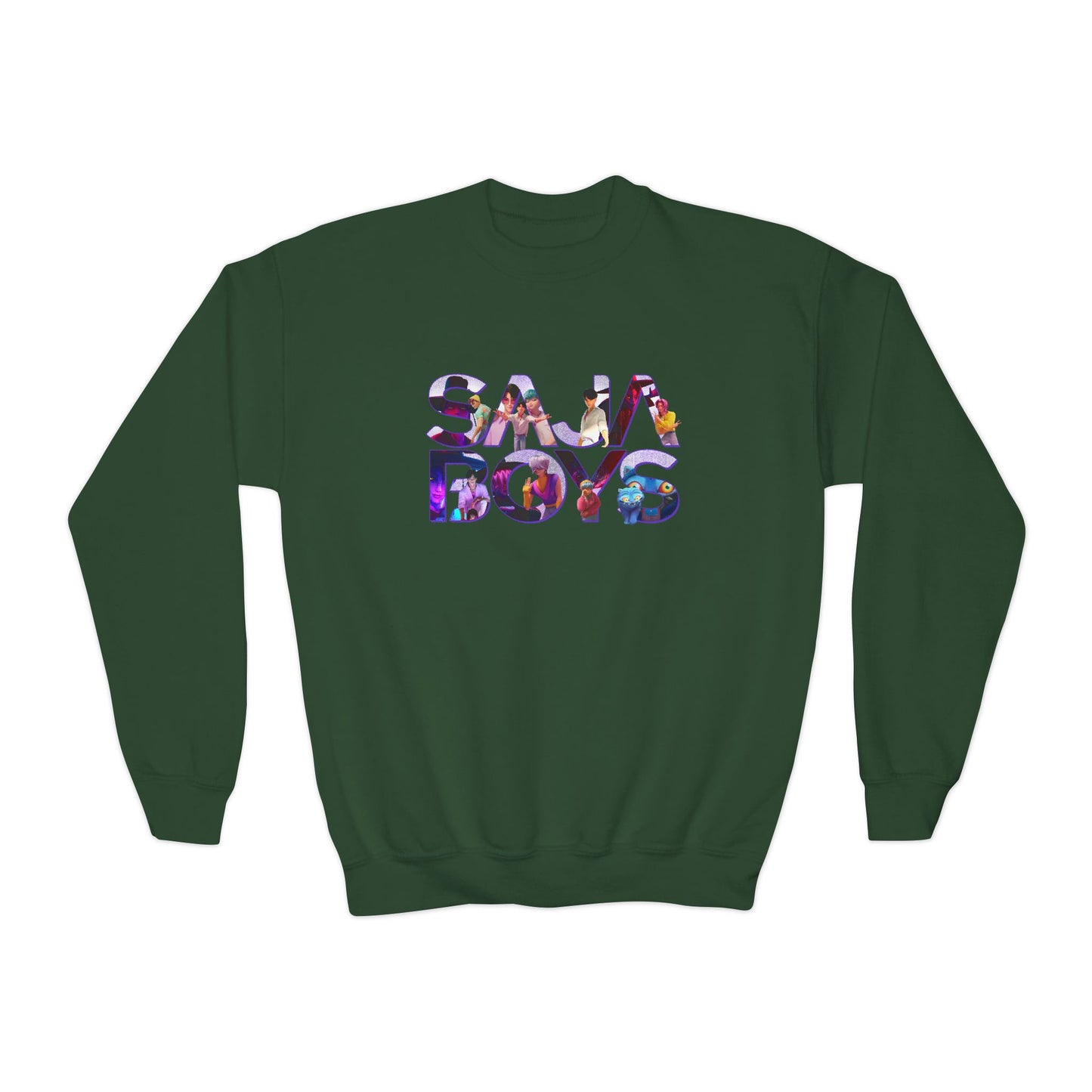 K-Pop Saja Boys Words Youth Crewneck Sweatshirt