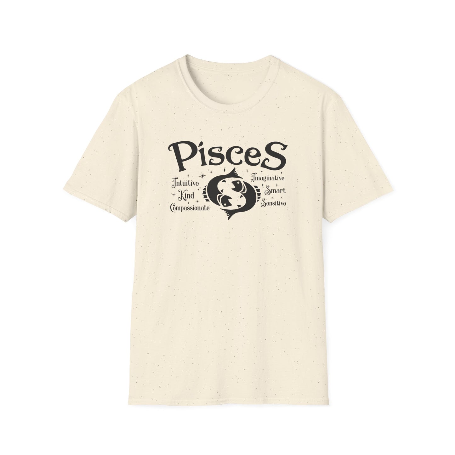 Pisces Zodiac Unisex Softstyle T-Shirt