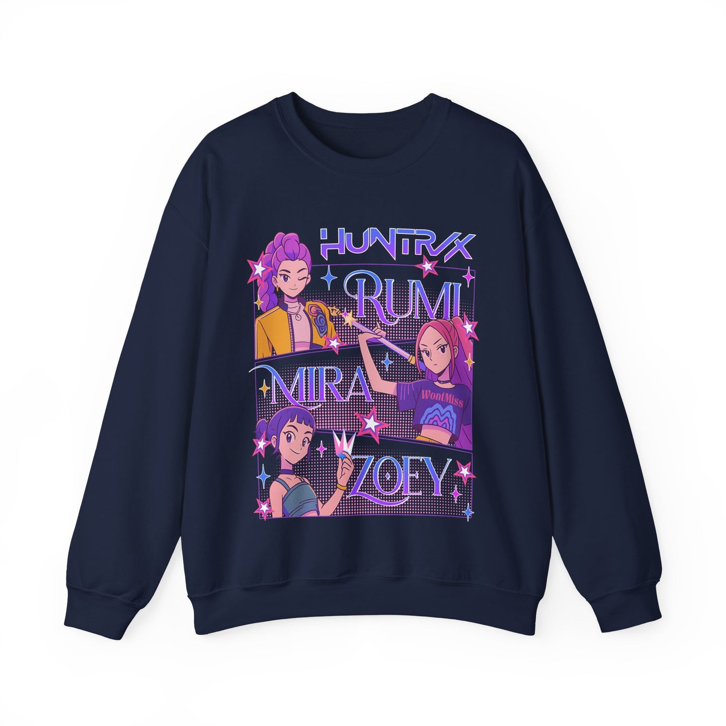 Kpop Huntrix Girls Crewneck Sweatshirt
