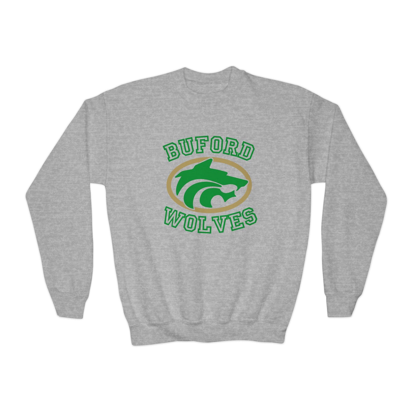 Buford Wolves Youth Crewneck Sweatshirt