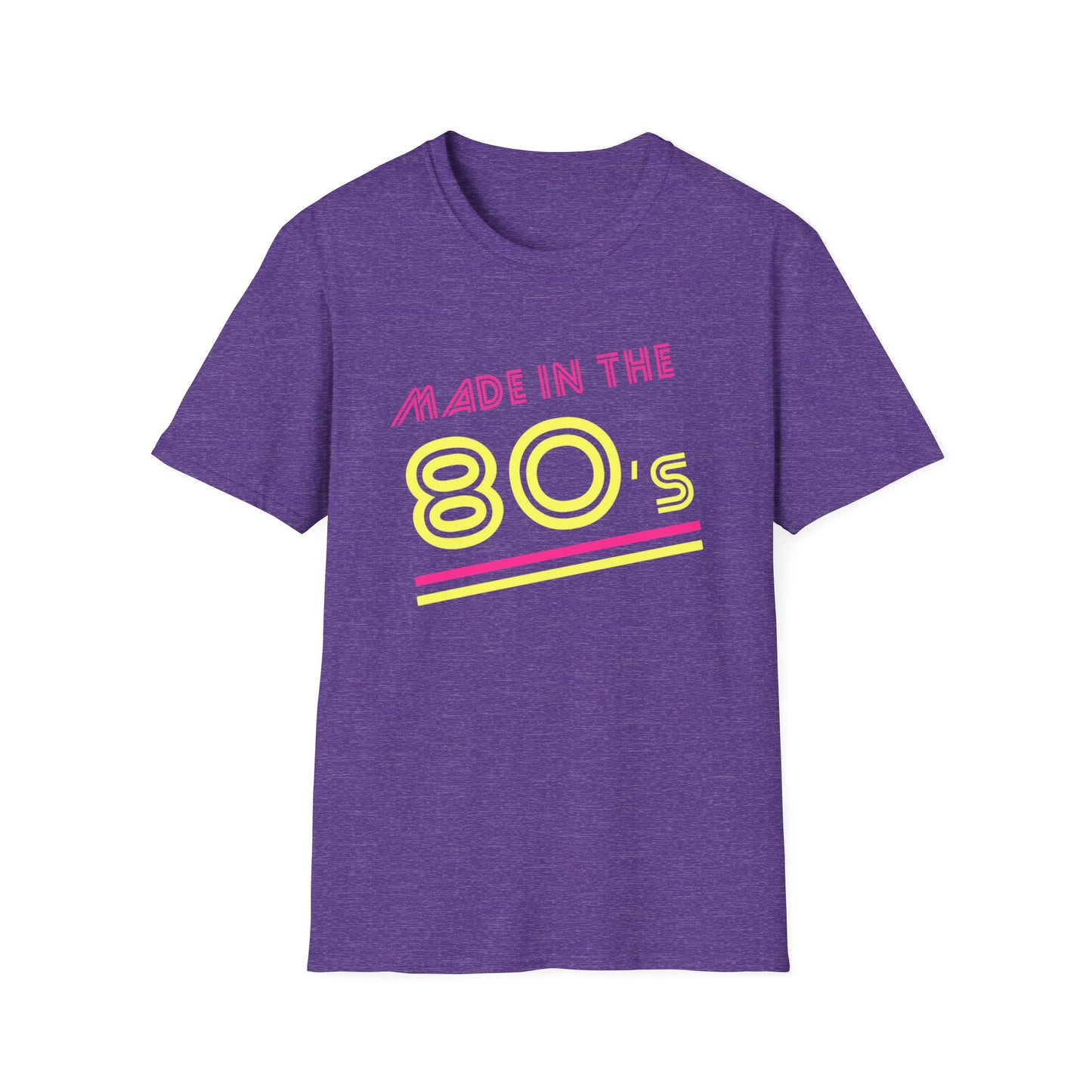 Made in the 80's Neon Unisex T-Shirt