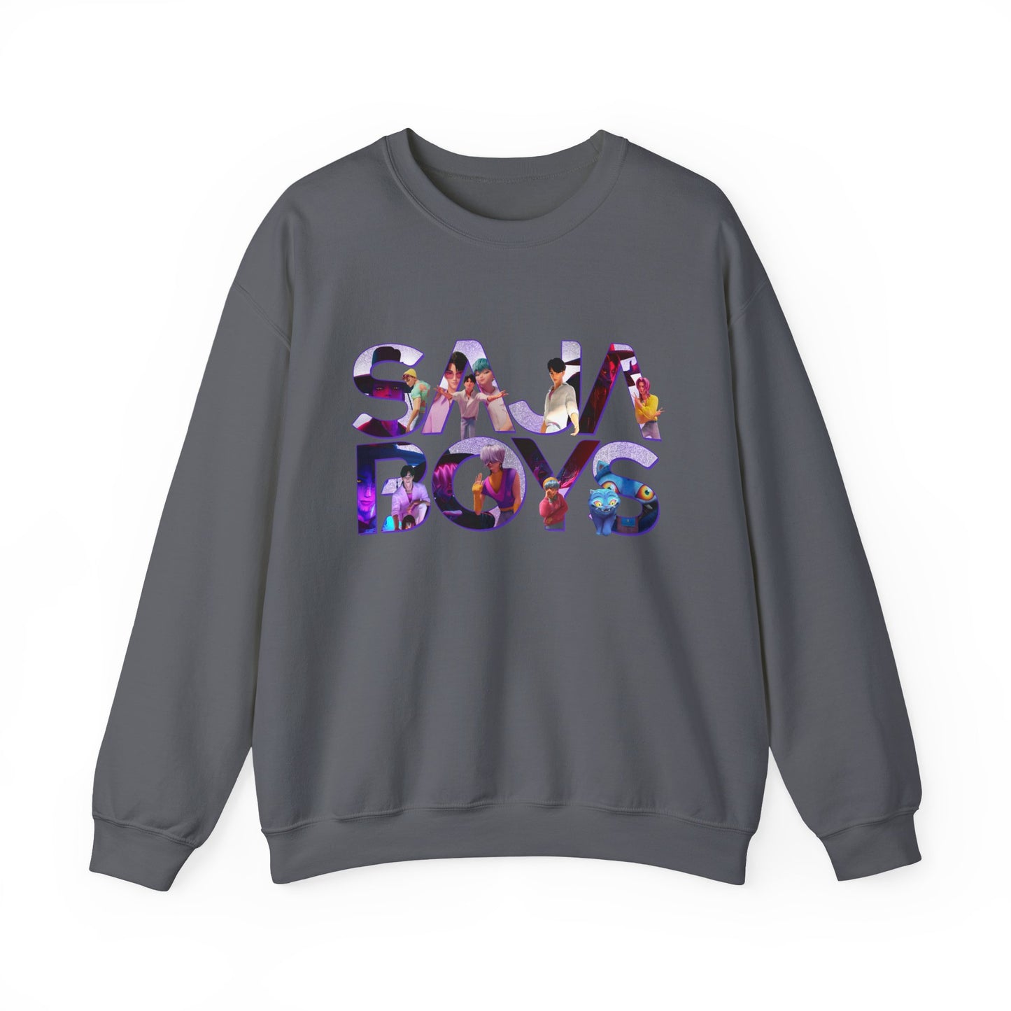 K-Pop SAJA BOYS Words Crewneck Sweatshirt