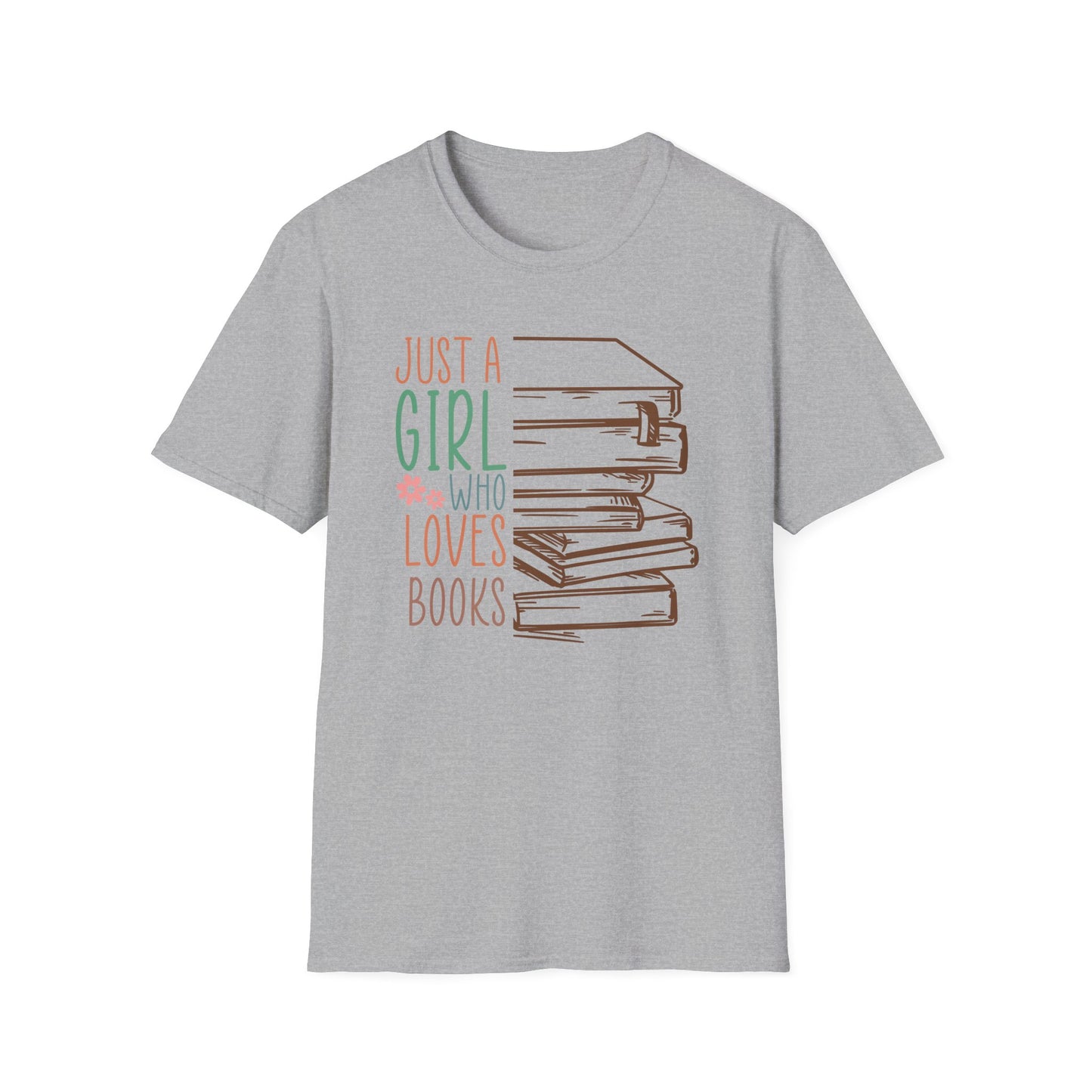 Just a Girl Who Loves Books T-Shirt