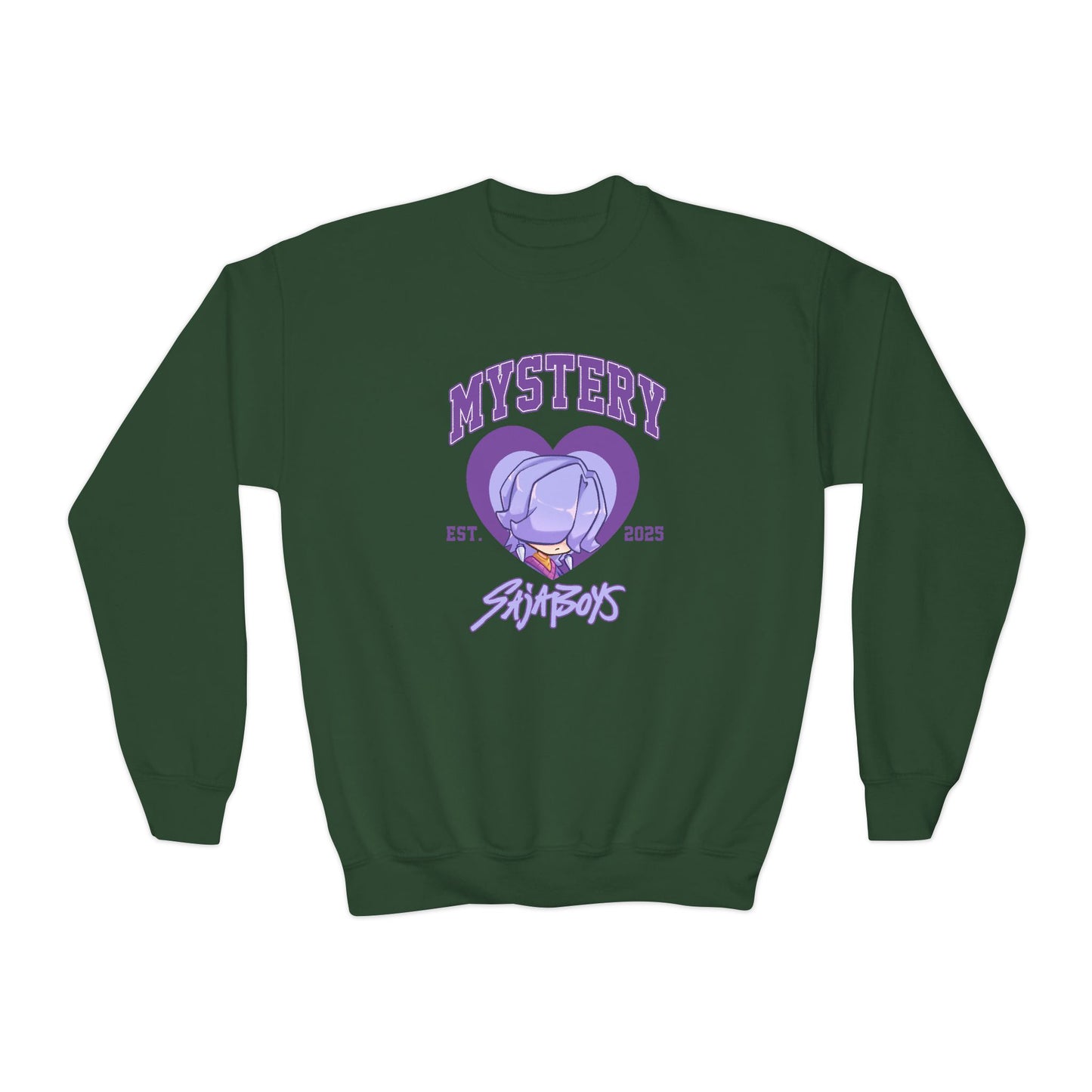Kpop Mystery Heart Youth Crewneck Sweatshirt